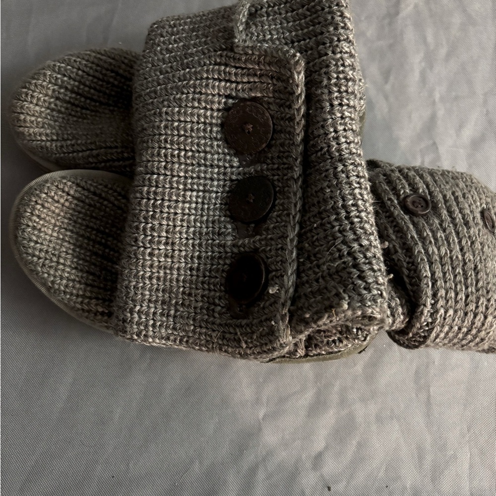 GREY UGG BOOTS
